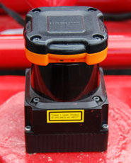 Lasersensoren erfassen, wie weit das Fahrzeug von Hindernissen entfernt ist. (Foto: Virginia Tech)