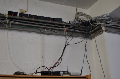 ... und einer Telefonanlage