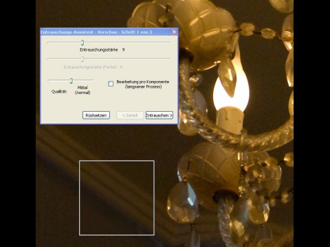 Denoise My Image - Vorschau