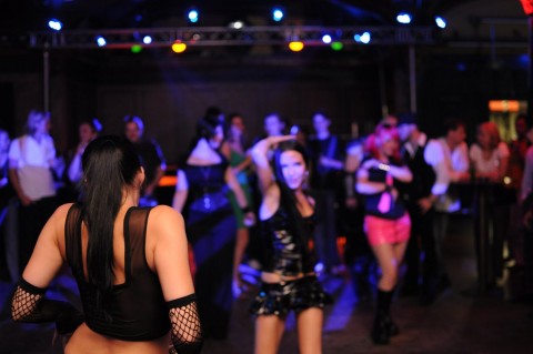 Eine CCP-Party auf der Gamescom 2009 mit Vampiren