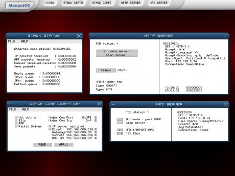 HTTP- und MP3-Server