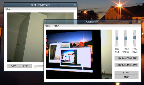 Webcam-Unterst&uuml;tzung