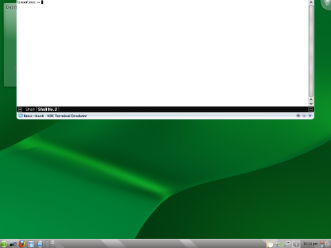 Yakuake-Terminal f&uuml;r KDE