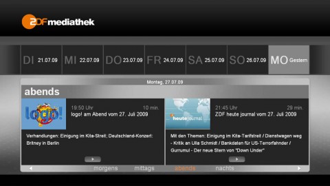 VideoWeb S500 - ZDF-Mediathek