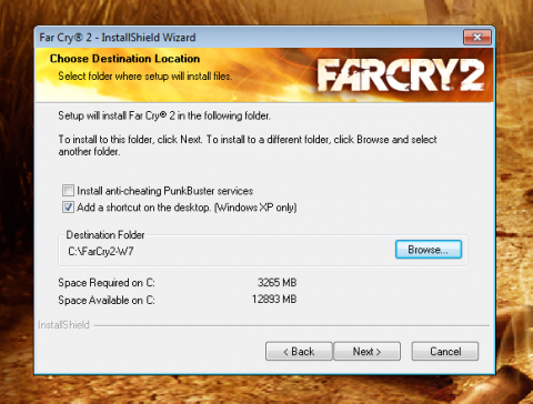 Ein Desktop-Icon gibt es nur bei Windows XP automatisch.