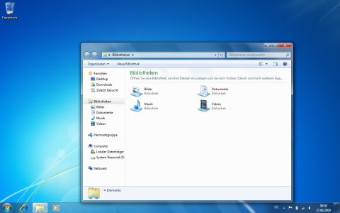 Neue Taskleiste von Windows 7