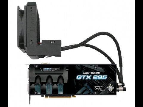 BFG GeForce GTX 295 H2OC - mit gebrauchsfertiger, wartungsfreier Wasserkühlung (WaKü)