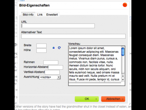 CKeditor 3.0 - Bild einf&uuml;gen