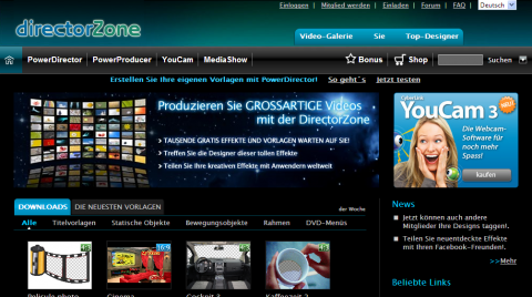Powerdirector 8 - DirectorZone.com