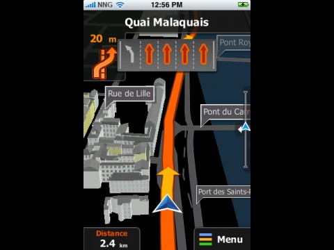 iGo my Way - Nachtmodus