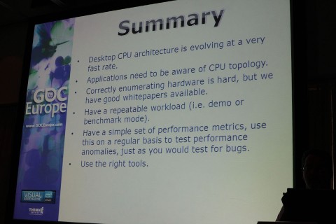 Zusammenfassung - Who Moved the Goalposts? The Rapidly changing World of CPU's and Optimization