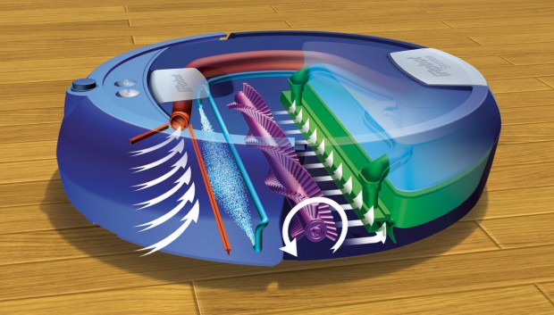 Scooba 385 - Funktionsweise