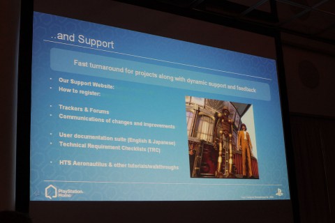 Playstation Home - ... und Support