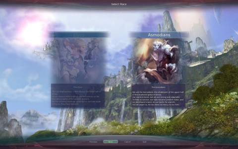 Aion - Rassenauswahl, Elyos oder Asmodians