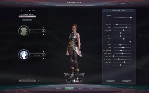 Aion - optische Charaktereinstellungen