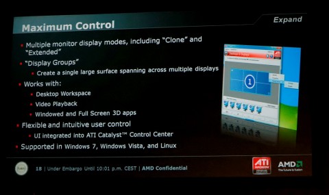 Flexible Bildschirmzuweisung