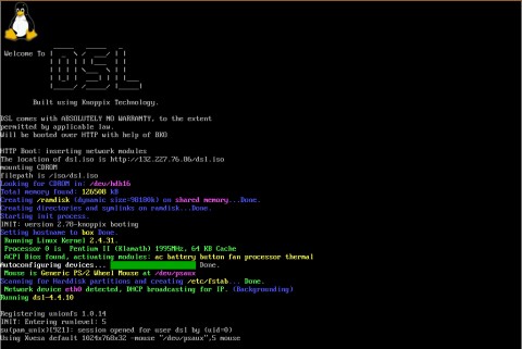 Booten &uuml;ber DSL
