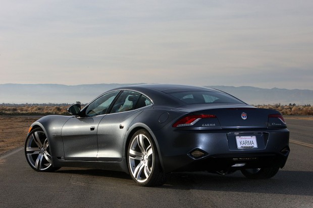 Ein Verbrennungsmotor sorgt für mehr Reichweite. (Foto: Fisker Automotive)