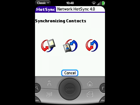 Hotsync unter Classic 2.0