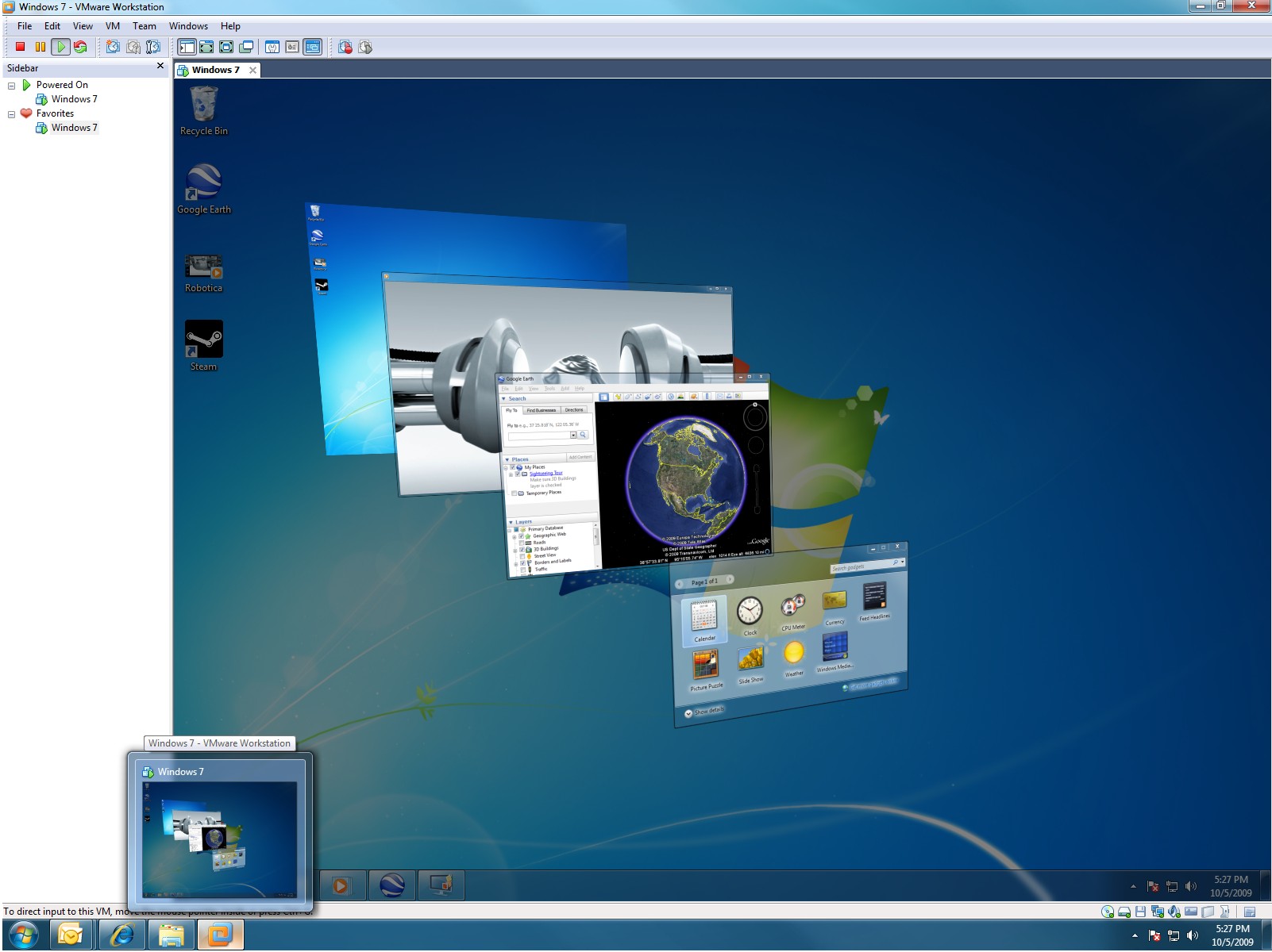 vmware workstation for windows 7 32 bit