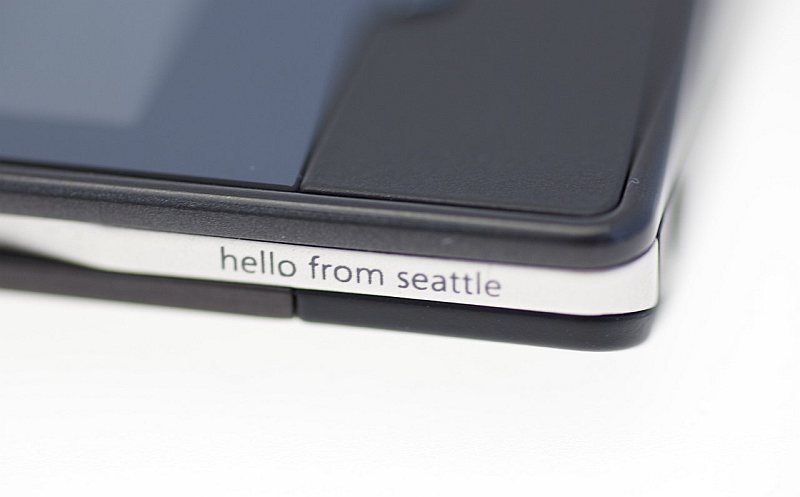 ... ein dezenter Hinweis auf Microsoft und ...