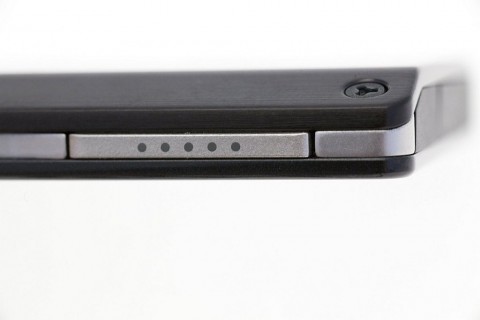 Die Taste f&uuml;r die Media Controls. Nach einem Druck tauchen die Touchscreenkontrollen auf.