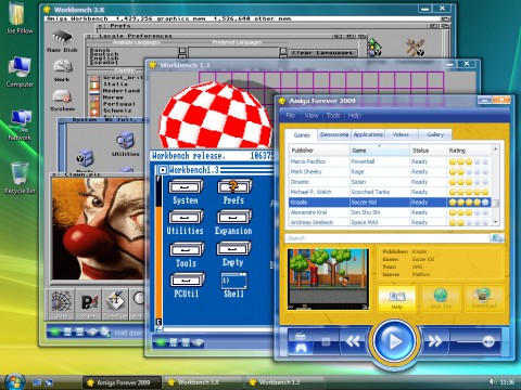Amiga Forever - Workbench unter Windows