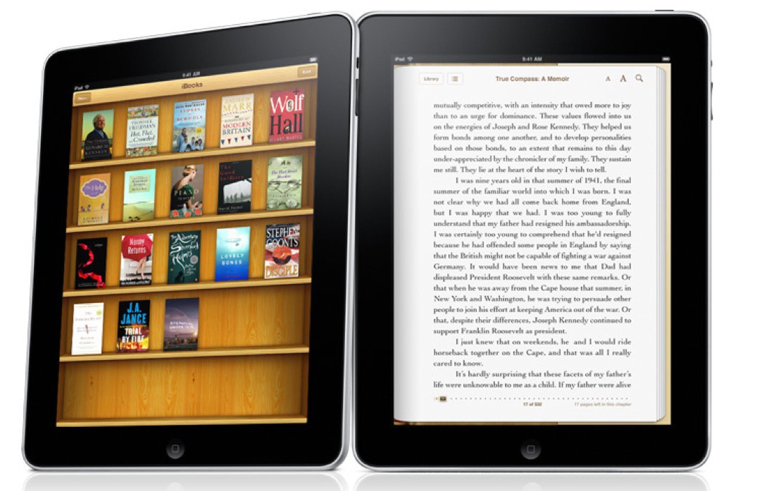 Apple iPad Apps - iBook