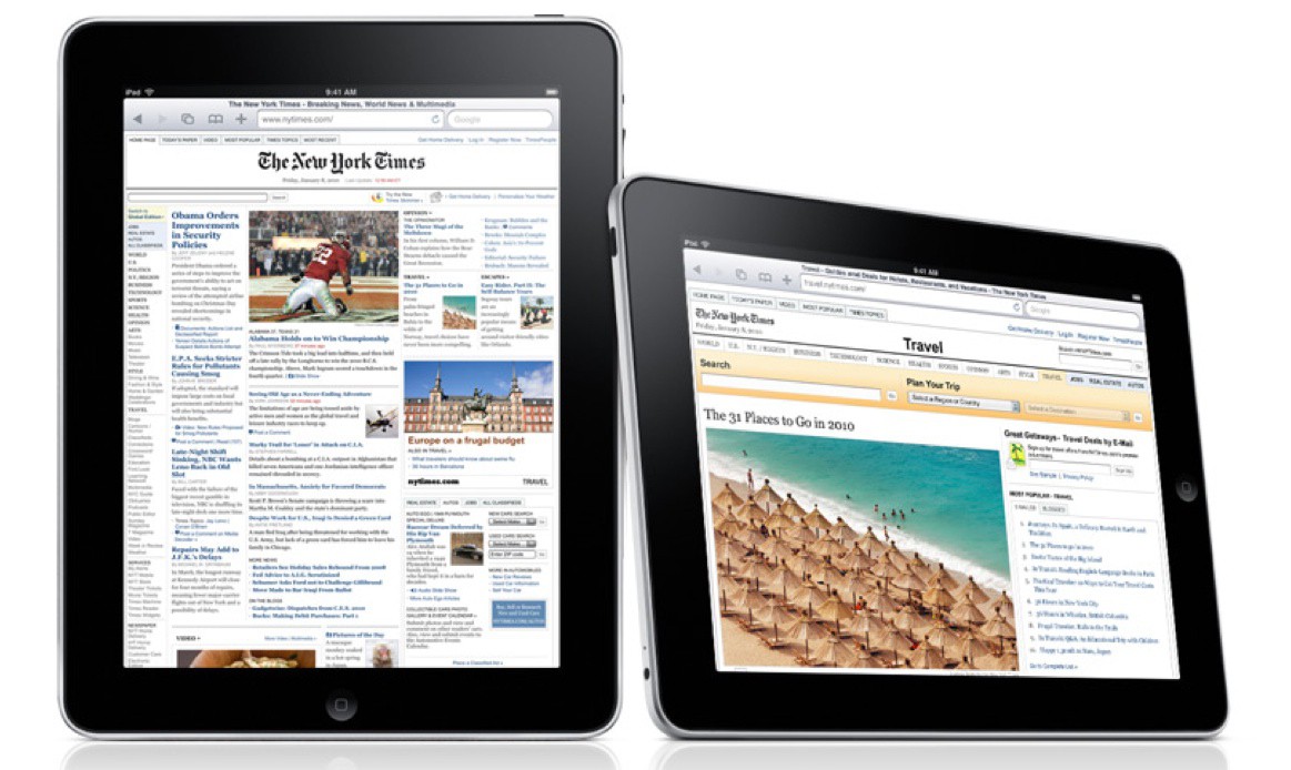 Apple iPad Apps - Safari