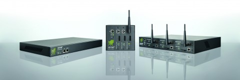 Multichannel-VPN-HUb (links) und -Router (rechts)