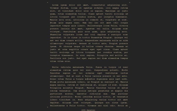 Writemonkey - Texteingabe