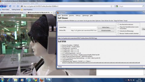 Das Addon zeigt die Metadaten eines Fotos, etwa mit welcher Kamera es aufgenommen wurde. 