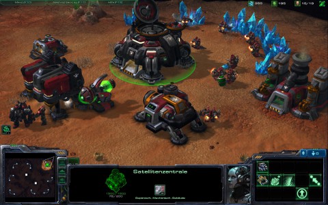 Starcraft 2: mittlere Grafikdetails