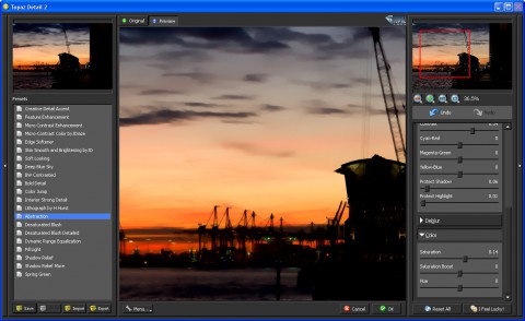 Topaz Detail 2 Abstraktionsfilter (Foto: Andreas Donath)