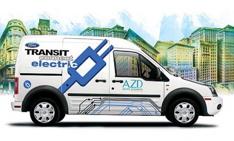 ... und der Ford Transit Connect Electric (Foto: Ford)