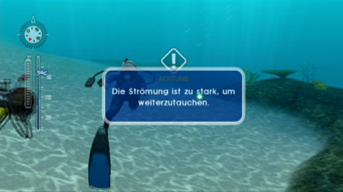 Gefahren werden angezeigt, das Gebiet bleibt vorerst gesperrt.