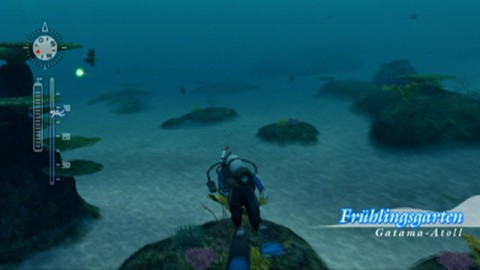 Wenn neue Regionen gefunden werden, wird deren Name eingeblendet.