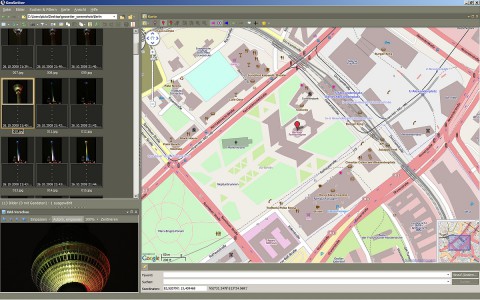 ... sowie Openstreetmap.