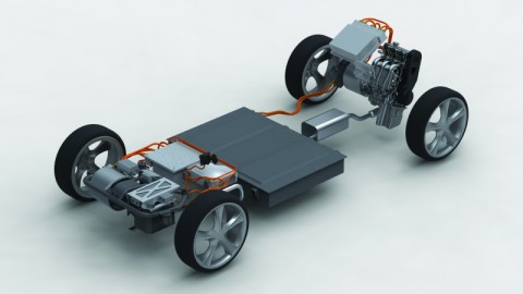 Lotus' Antriebsstrang f&uuml;r das Konzeptauto Proton  (Foto: Lotus)