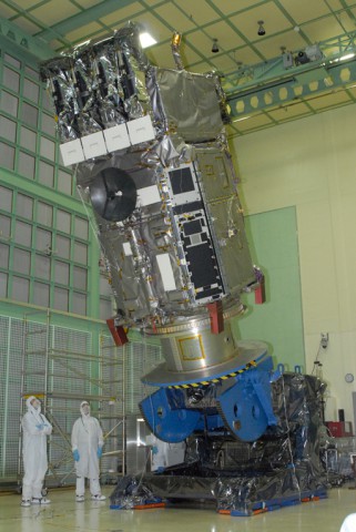 SDO im Bau (Foto: Nasa)