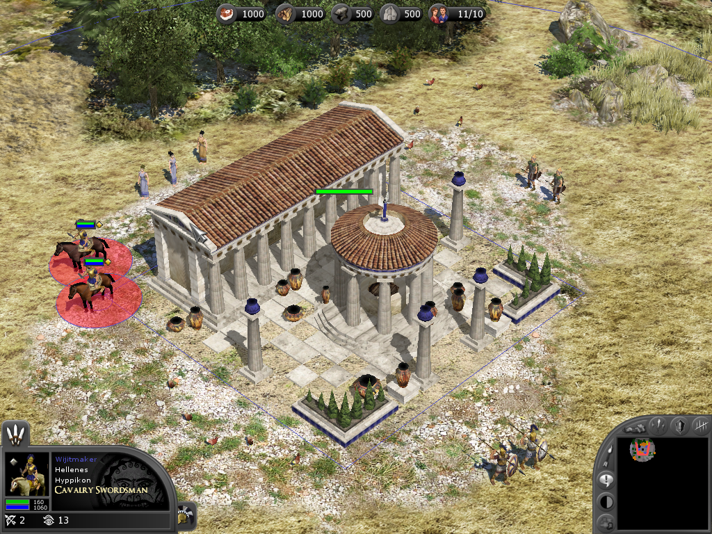 Echtzeit-Strategiespiel "0 A.D." als Open Source