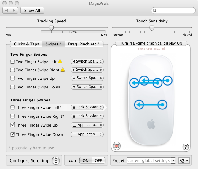 ... und erfordern schon fast Handakrobatik.