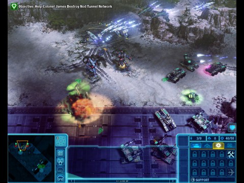 Explosionen und andere Grafikeffekte wirken veraltet.