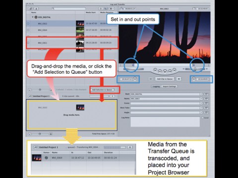 EOS Movie Plugin-E1 - Transcodieren