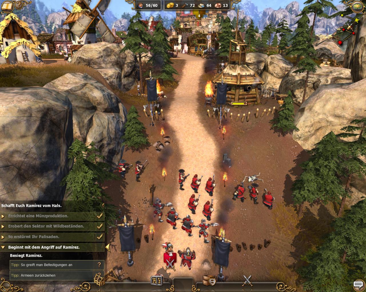 Soldaten agieren im Kampf weitgehend selbständig.