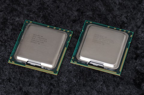Das Package des 980X (rechts) hat sich nicht ge&auml;ndert