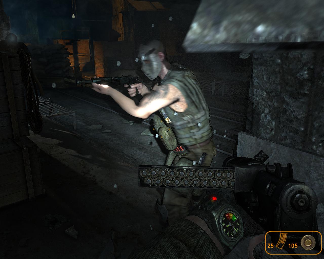 Überfall in den Tunnels der Moskauer U-Bahn.