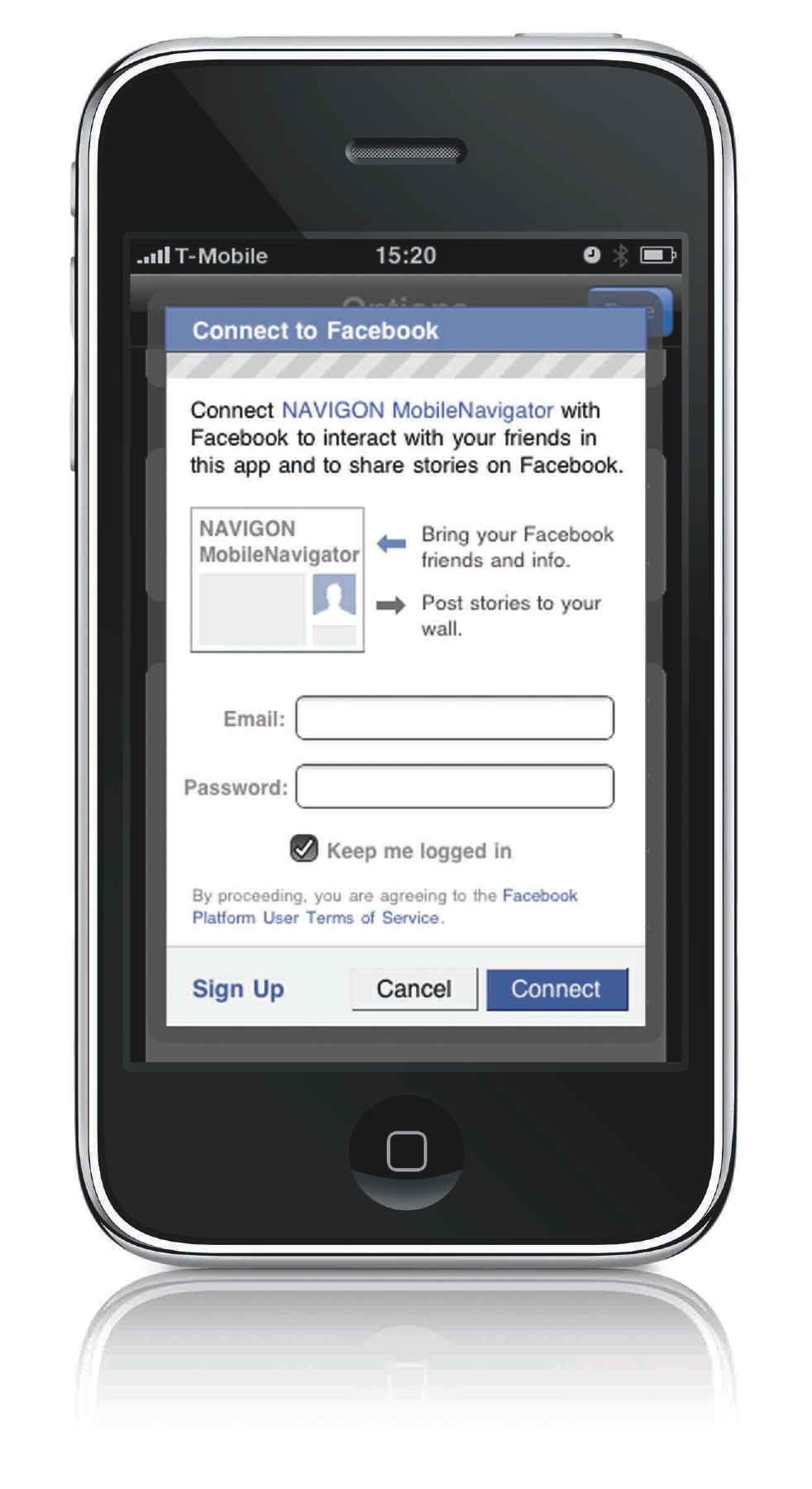 MobileNavigator 1.5 für iPhone