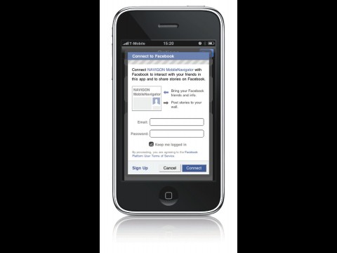 MobileNavigator 1.5 f&uuml;r iPhone