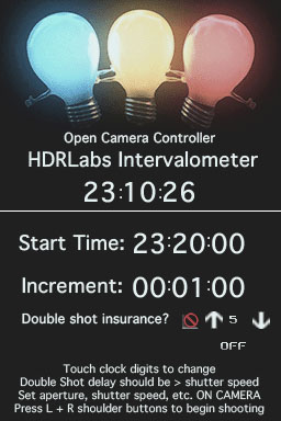 Open Camera Controller - Intervallaufnahmen